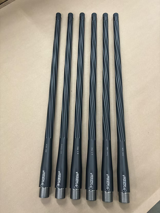 6 GT 24" 3B Bartlein Fluted Black