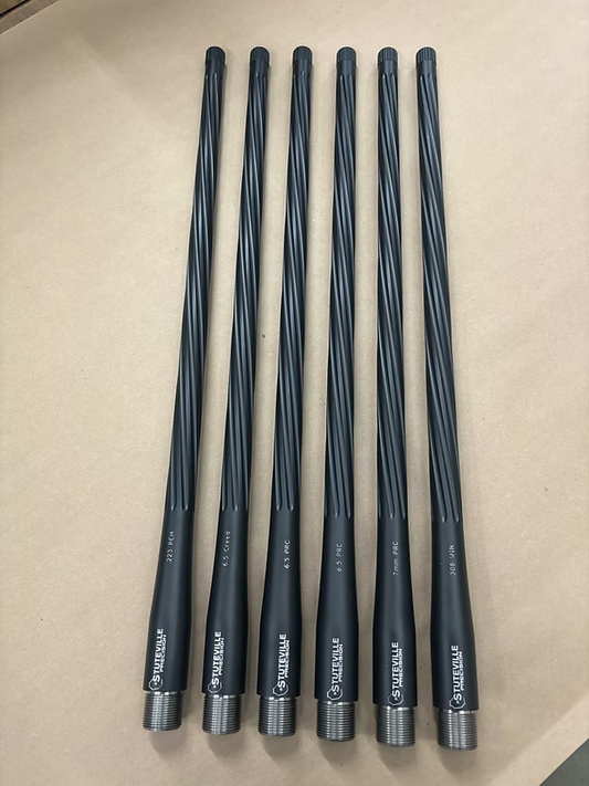 .300 WSM 20" 3B Bartlein fluted, black